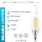 Luxrite CA11 LED Light Bulbs 7W (100W Equivalent) 800LM 3000K Soft White Dimmable E12 Candelabra Base 6-Pack LR21635-6PK - alternate 6